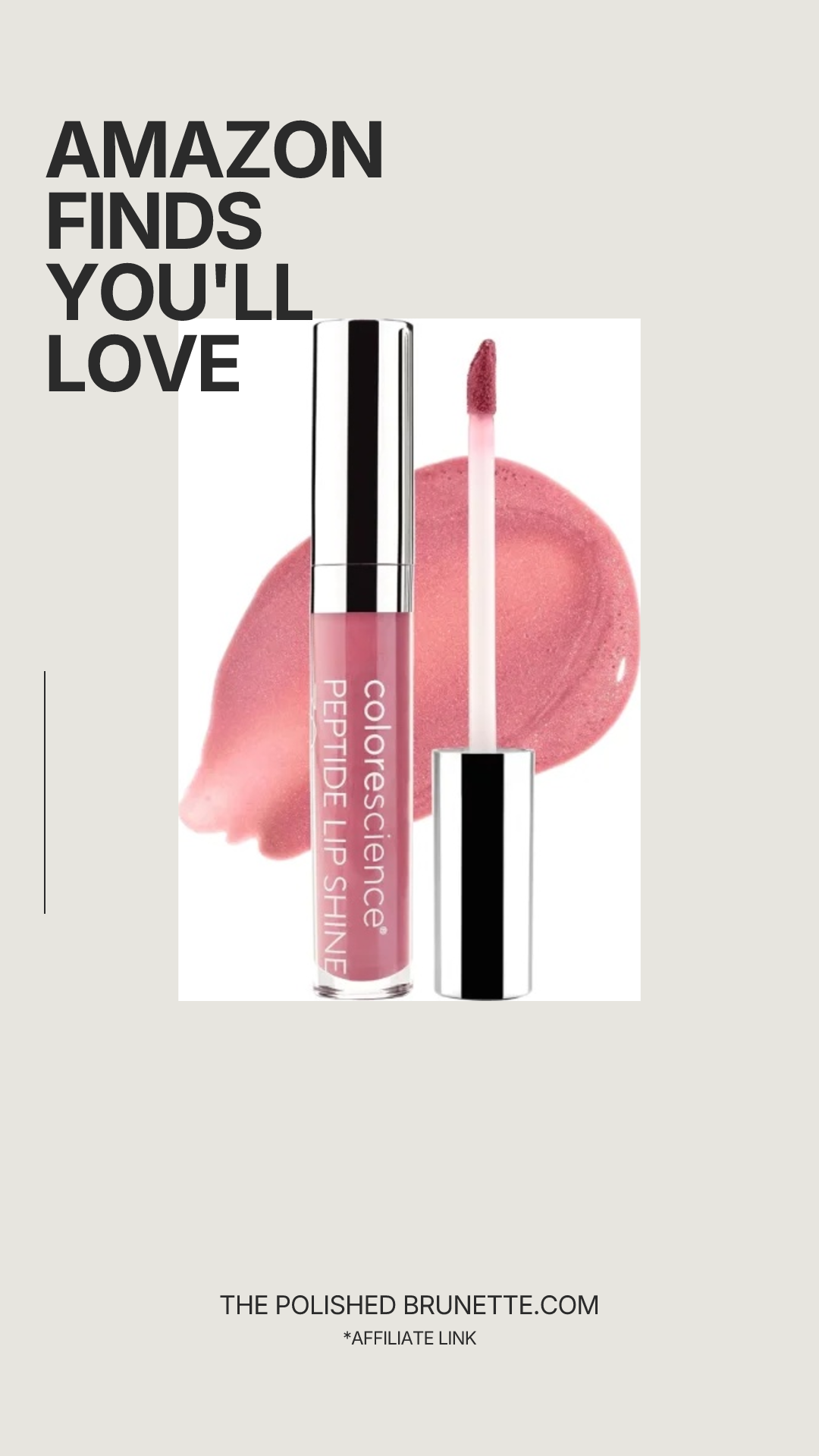 Colorescience Peptide Lip Shine SPF 30 - Rose